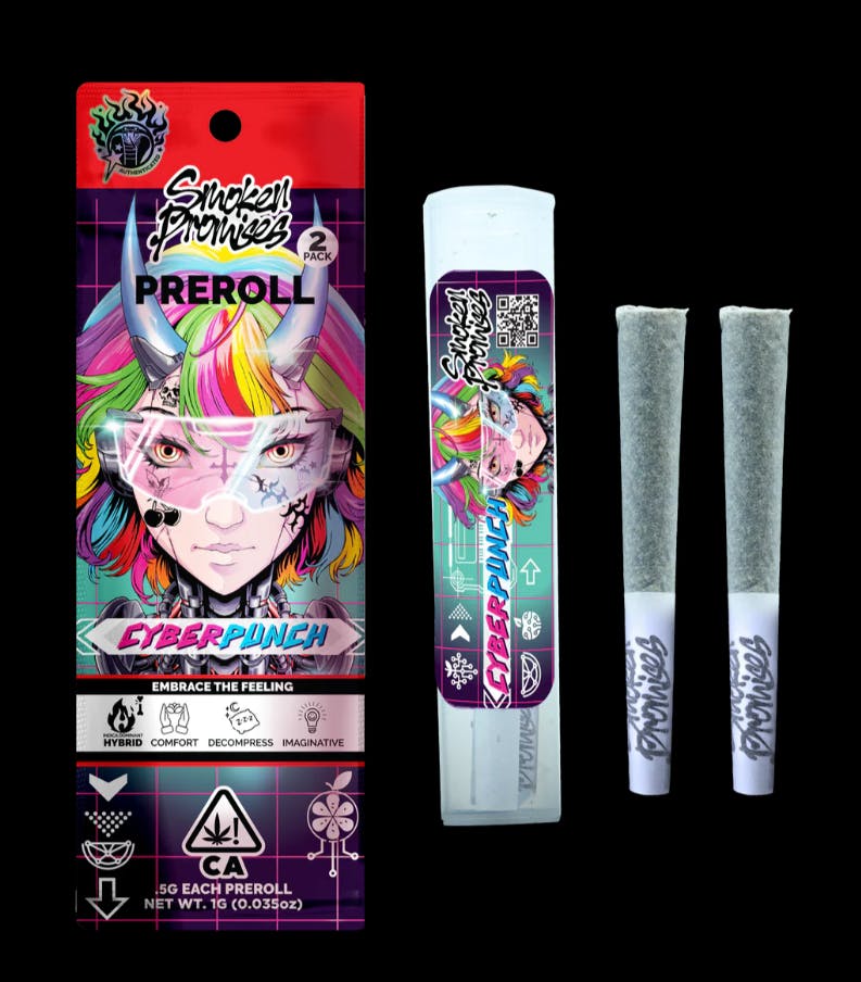 CYBER PUNCH 2PK PREROLLS