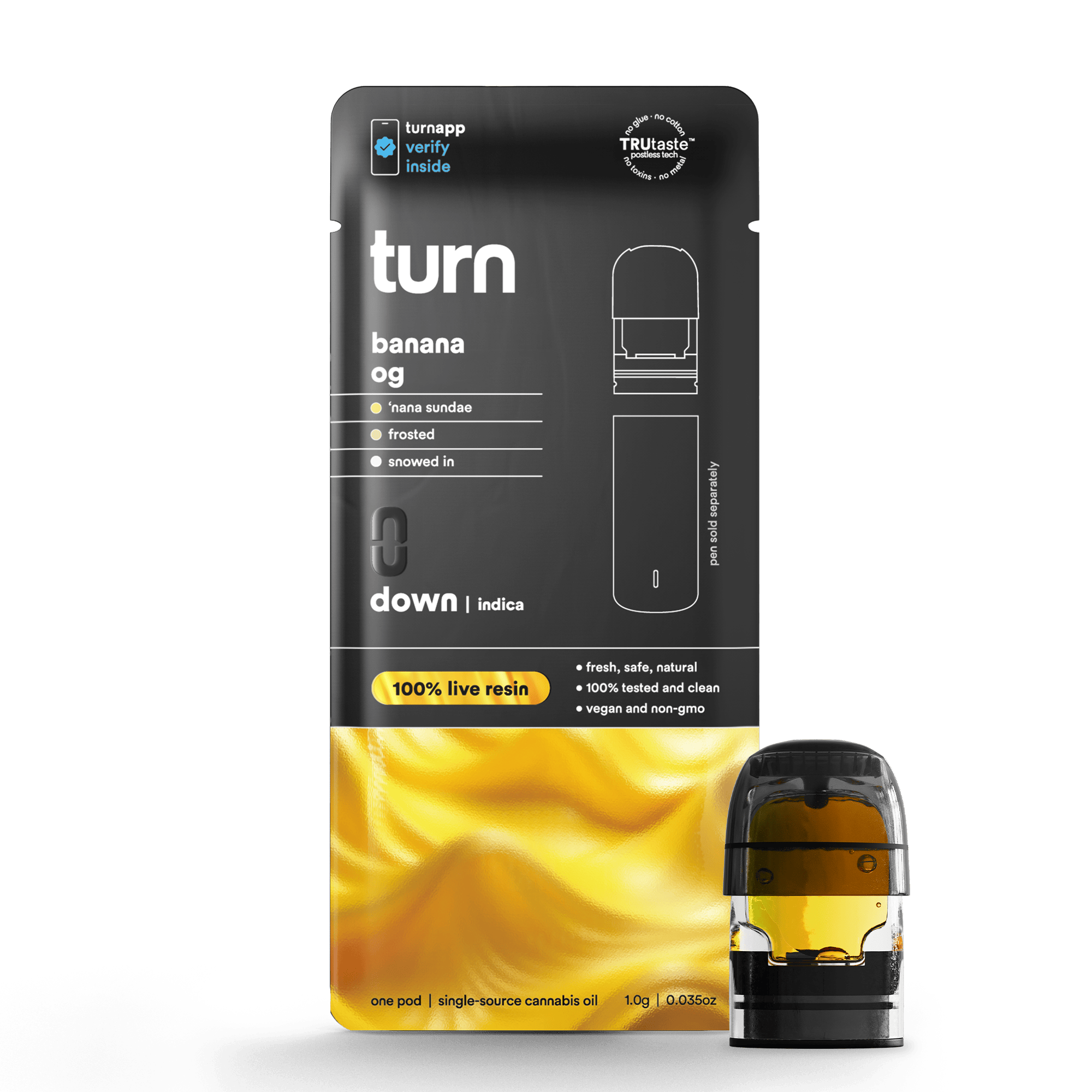 Turn | Live Resin | Banana OG | Pod