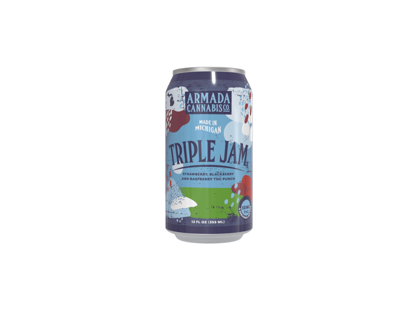 Armada Cannabis Co. | 50mg Beverage | Triple Jam
