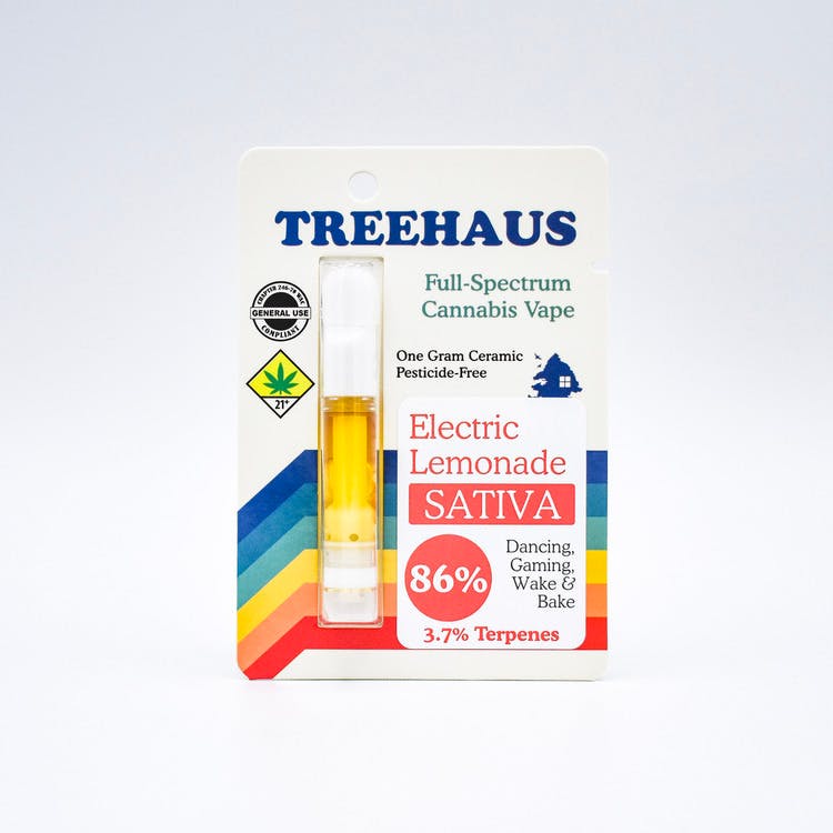 Treehaus: Electric Lemonade - Cured Resin Cartridge