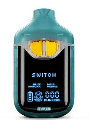 Boutiq - Glow Switch Dual Tank AIO Live Diamonds - Blue Matcha (S) X Maui Wowie (S) (1.0g)