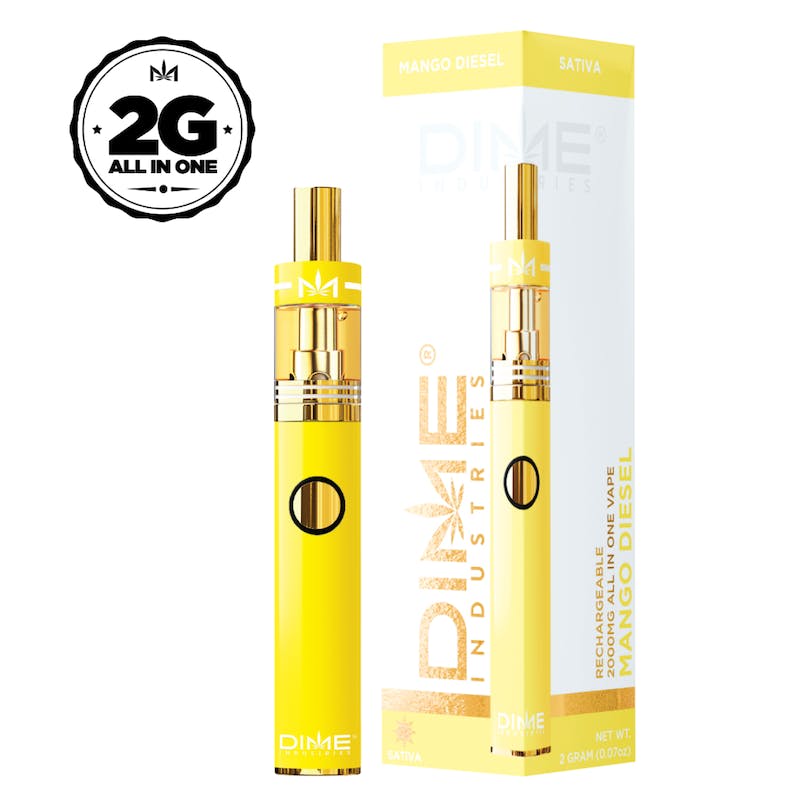 Product Dime - Mango Diesel Signature Line Disposable Vape (2g)