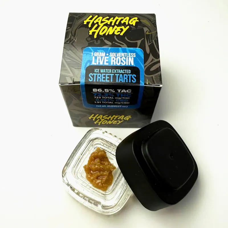 Concentrate | Hashtag Honey | Live Rosin | Street Tarts | 1g