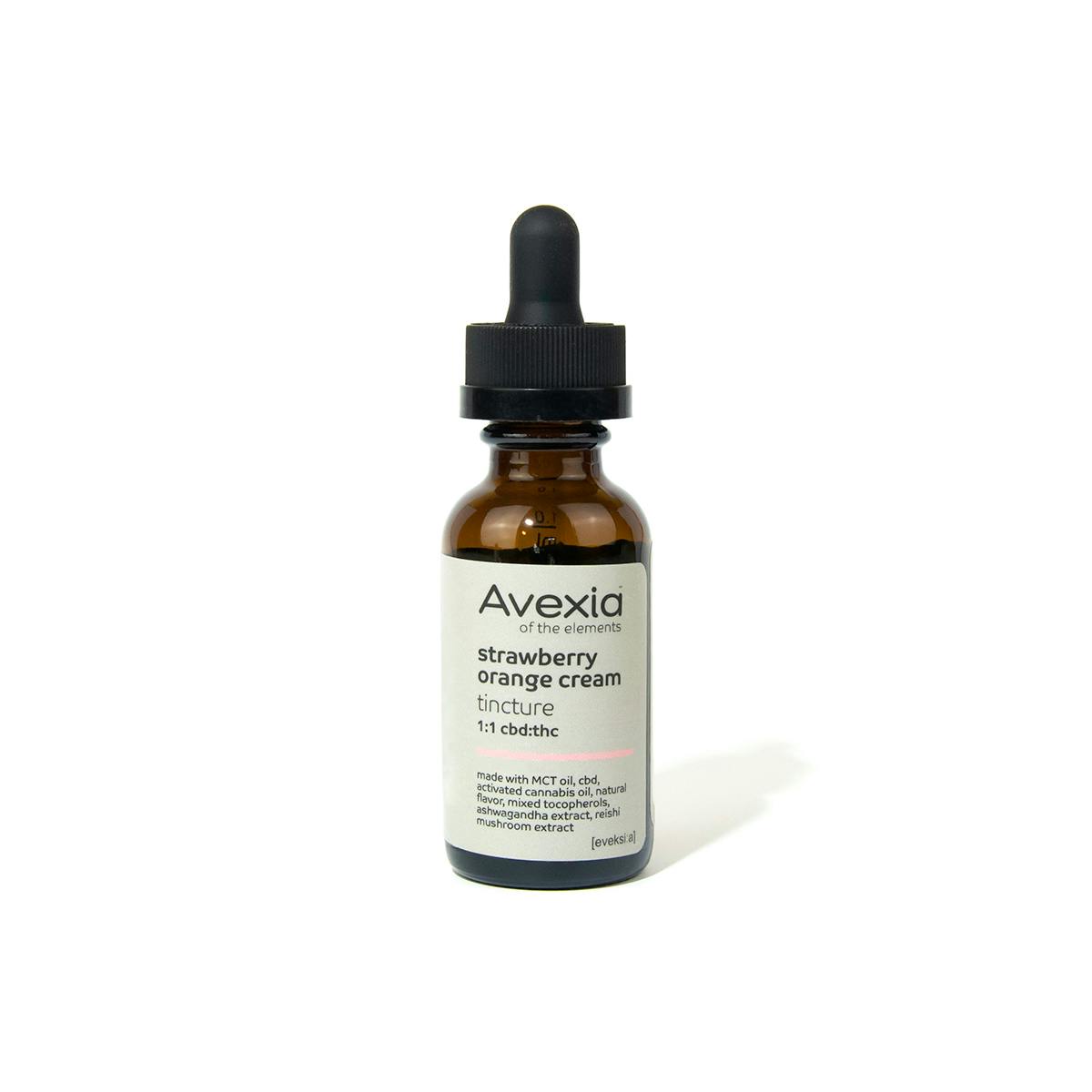 Photo of 1:1 CBD Strawberry Orange Cream 110mg Tincture