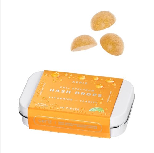 Tangerine Hash Drops 100mg