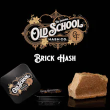 Old School Hash - Brick Hash - Colombian Gold