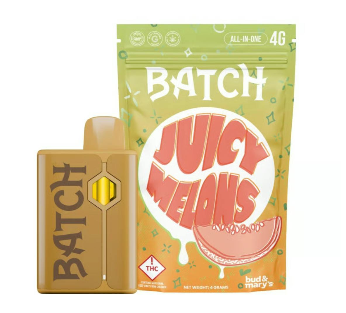Product: Batch | Flavors Disposable Vape - 4g - Juicy Melons