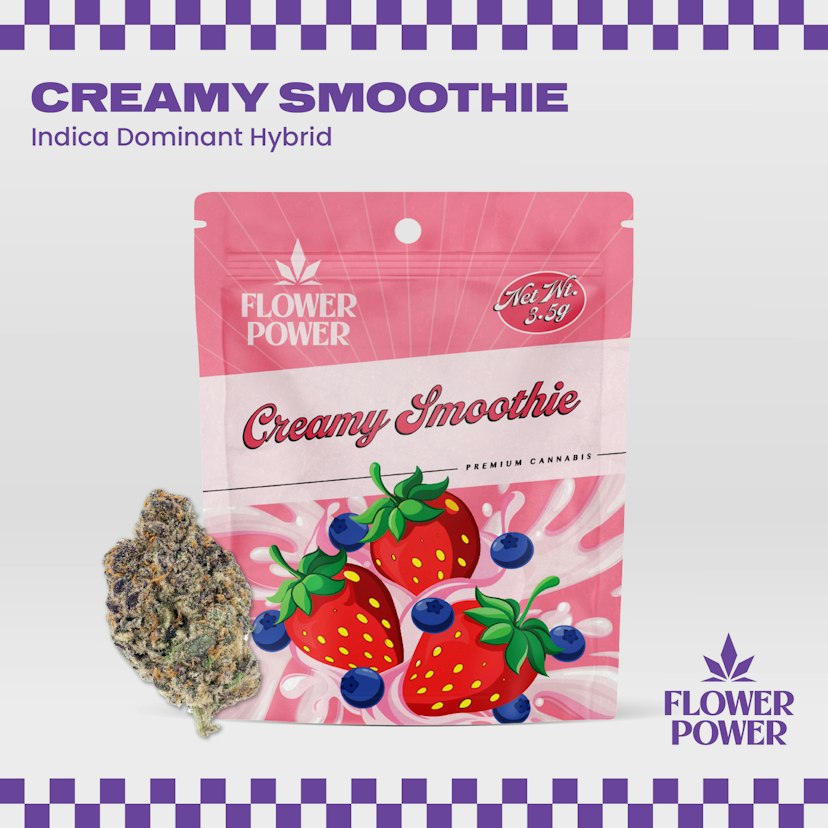 Flower Power Prepackaged Flower | Creamy Smoothie