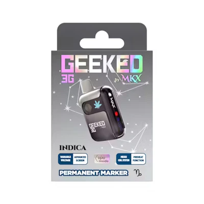 MKX - 3g Geeked Disposable - Permanent Marker (I)