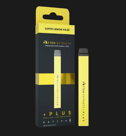 Product: Super Lemon Haze | Disposable | Mitten Extracts