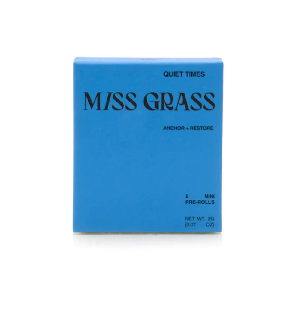 Product AWH Miss Grass Prerolls - Quiet Times Blend 2g (5pk)