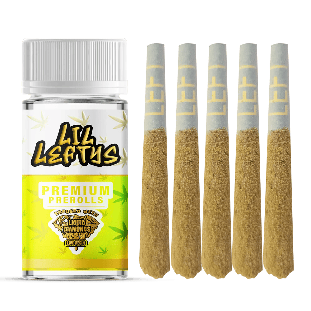 Left Coast Pineapple Splash 5pk 3.75g Infused Pre-Rolls