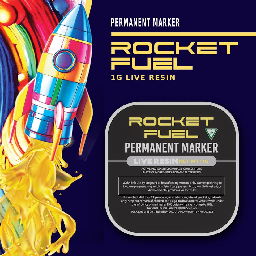 Rocket Fuel - (1g) Live Resin - Permanent Marker