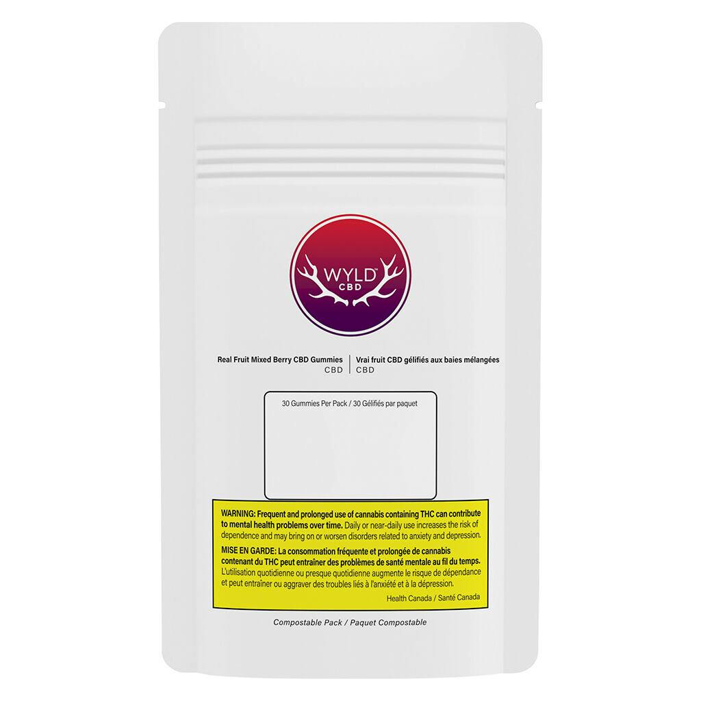 Wyld CBD - Real Fruit Mixed Berry - 30 Pack