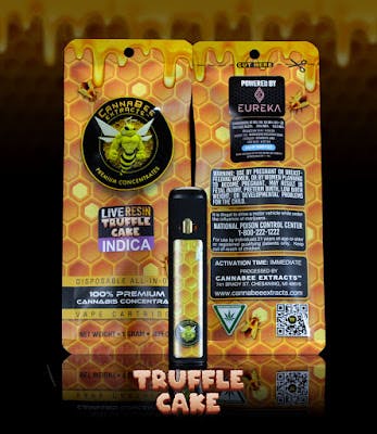 Product: Canna Bee | Truffle Cake | Live Resin Disposable Indica