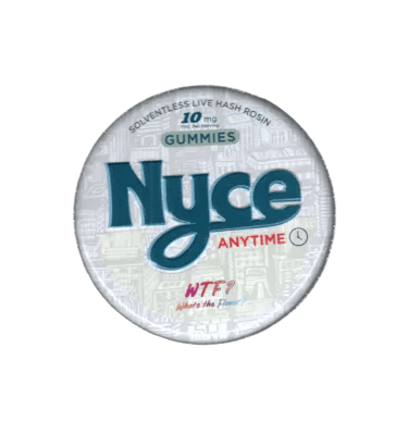 NYCE | Grape | Live Hash Rosin Gummies | 10pk