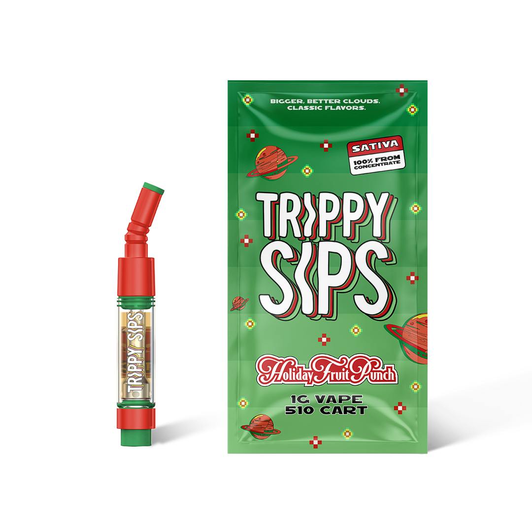 Trippy Sips - Cartridge - Holiday Punch  (1g)