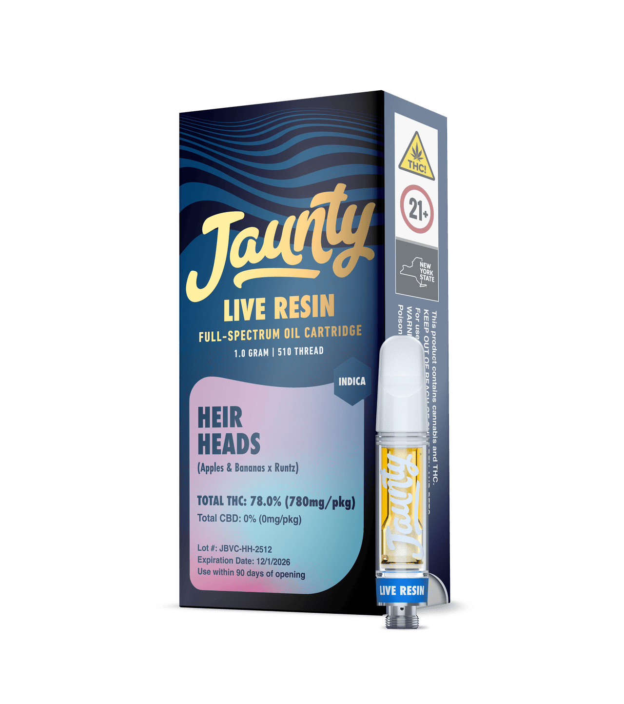 Heir Heads | Live Resin | Cartridge | 1g