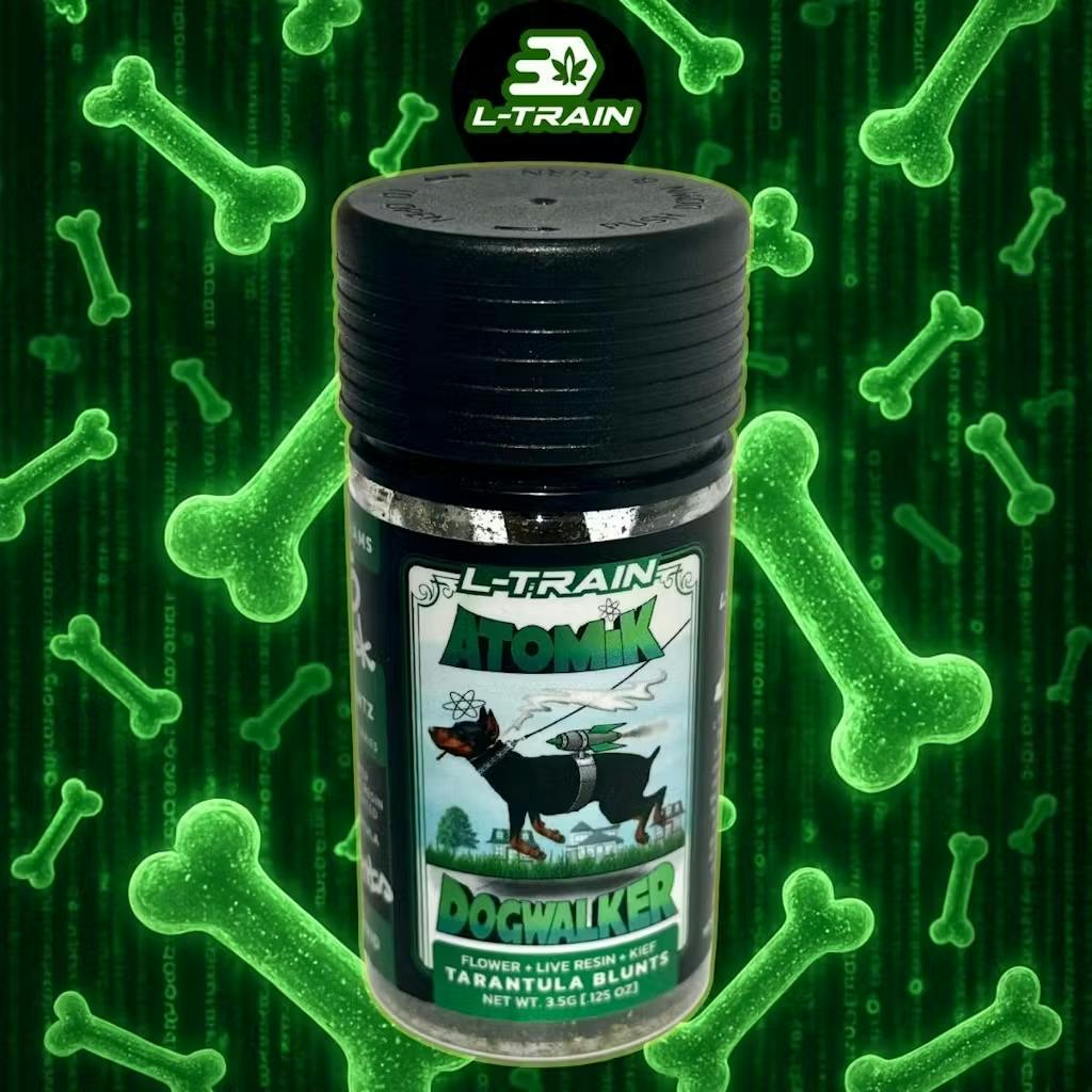 L-Train - 5-Pack .7g Atomik Dogwalkers Infused Blunts - L-Runtz