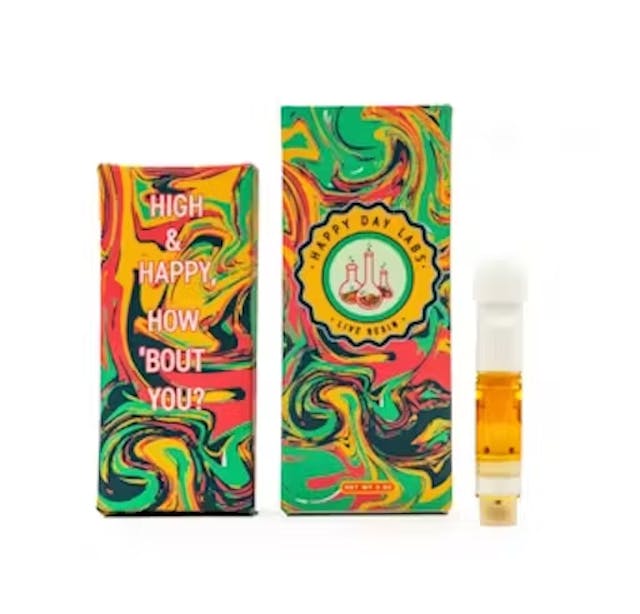 Mango Smoothie (IH) - 1g Distillate Vape Cartridge - Happy Day Labs - Image 2