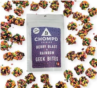 Photo of Chomp’d | Berry Blast Rainbow 10Pk Geek Bites | 100mg