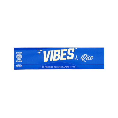 Vibes King Size Rice Papers w/Tips photo