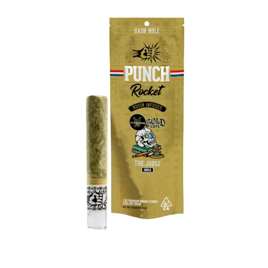 THE JUDGE X STRAWBERRY POP PUNCH ROSIN INFUSED PREROLL 1.6G