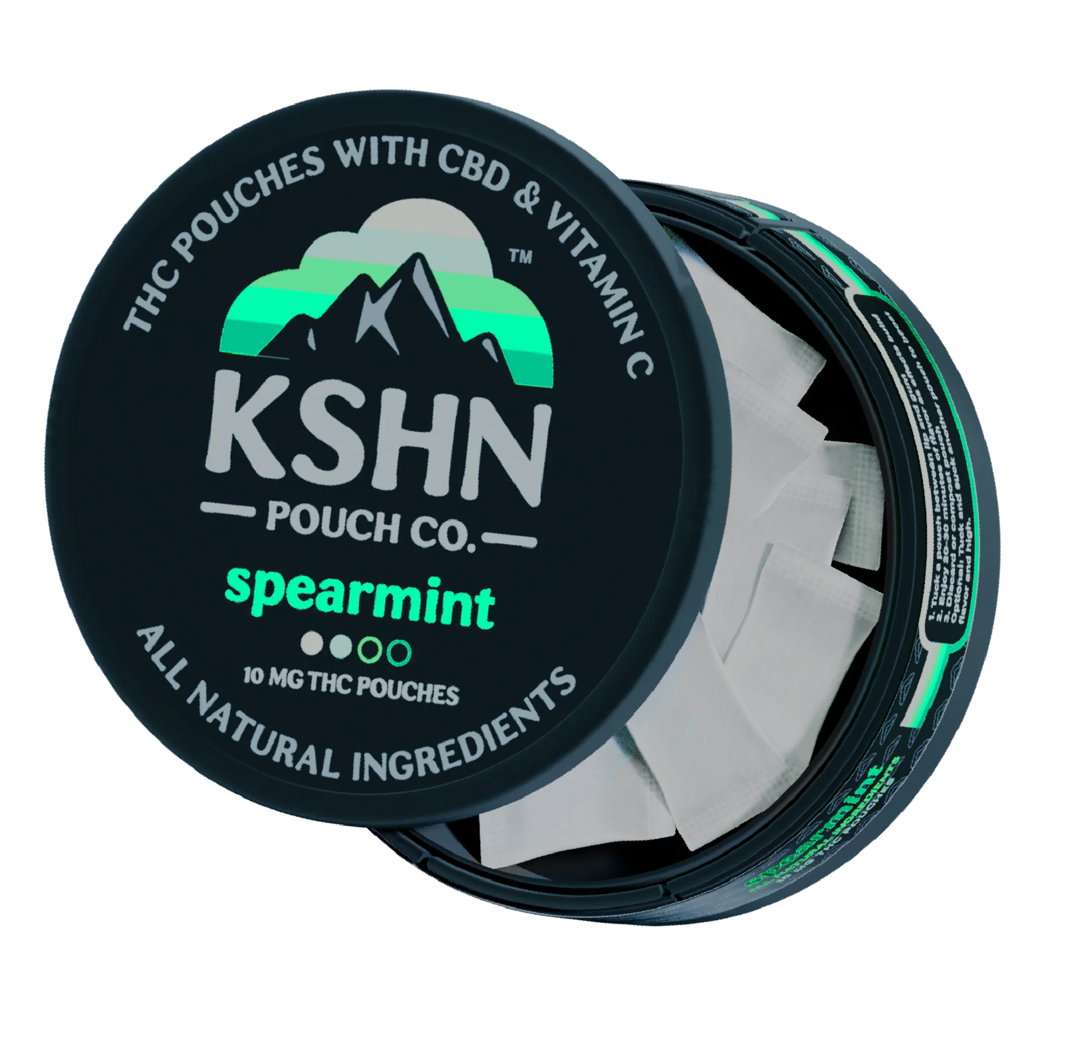 KSHN Spearmint Pouch | 200mg | Higher Love Escanaba