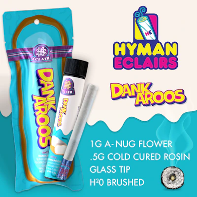 Dankaroos | 1.5G Eclair Handcraft - PRE_ROLLS by HYMAN at King of Budz