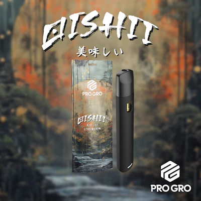 Oishii 1g Live Resin Disposable - DISPOSABLES by Pro Gro at King of Budz