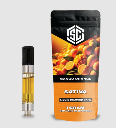 Product: Mango Orange | 510 Thread | Liquid Diamonds | The SC
