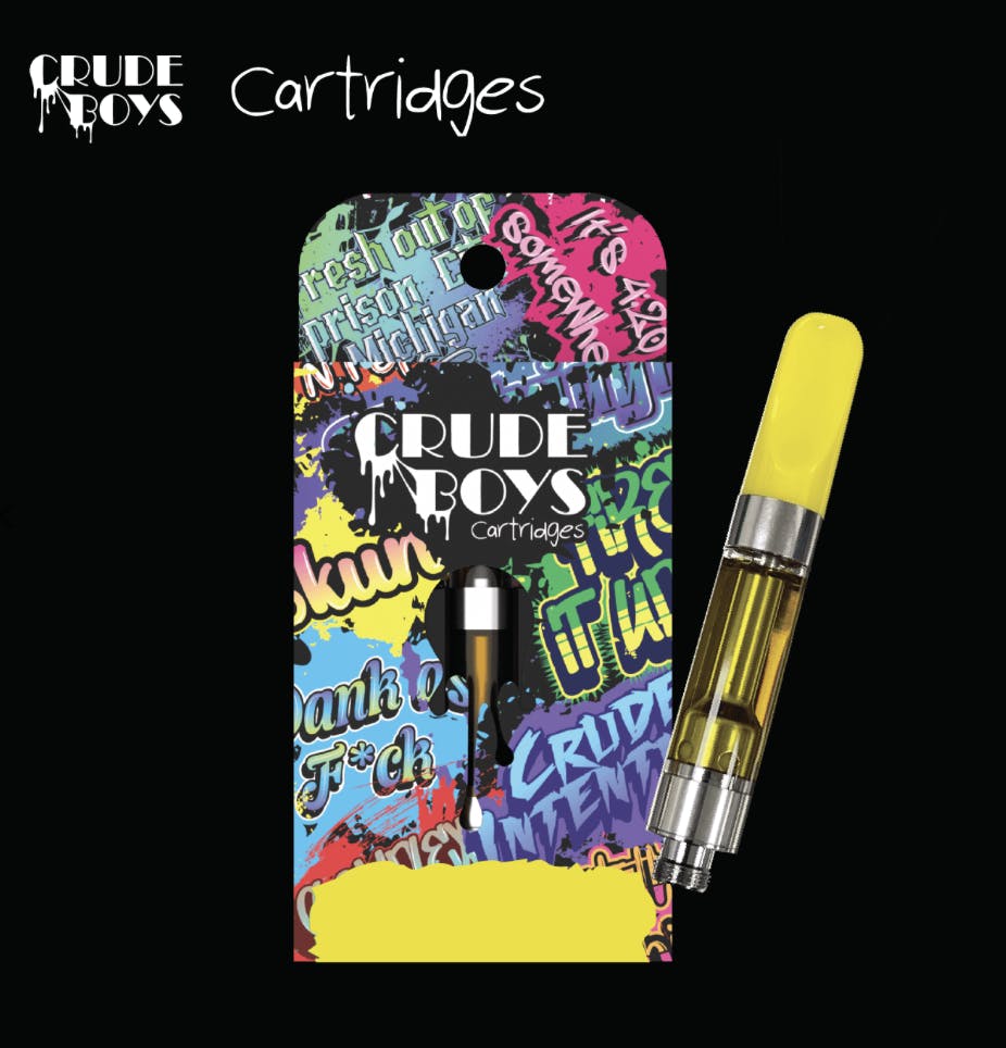 Product: Crude Boys | Vape Cart - 1g - Alaskan Thunder Funk (Sativa)