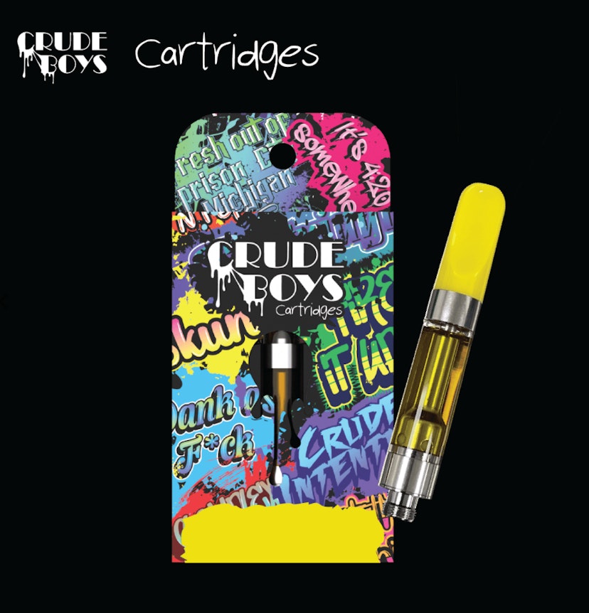 Crude Boys | Vape Cart - 1g - SFV OG (Hybrid)