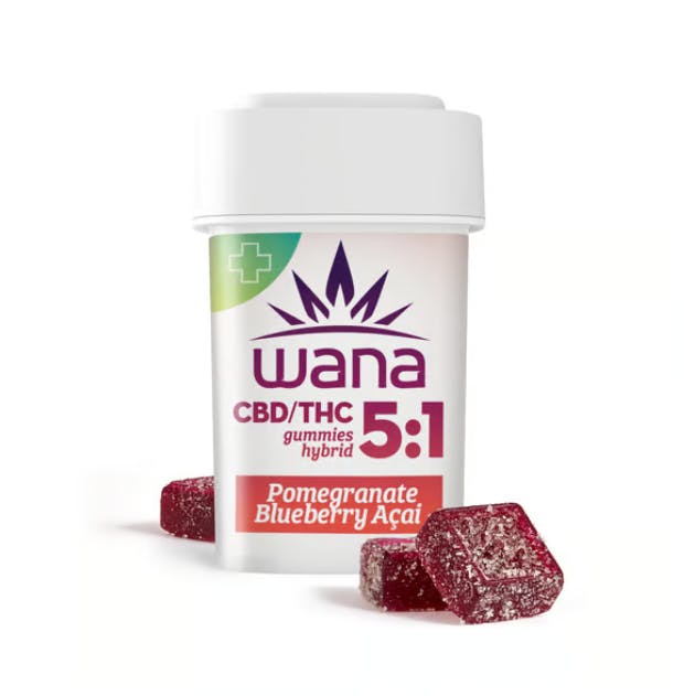 Pomegranate Blueberry Acai 5:1 Gummy 100mg 20pk