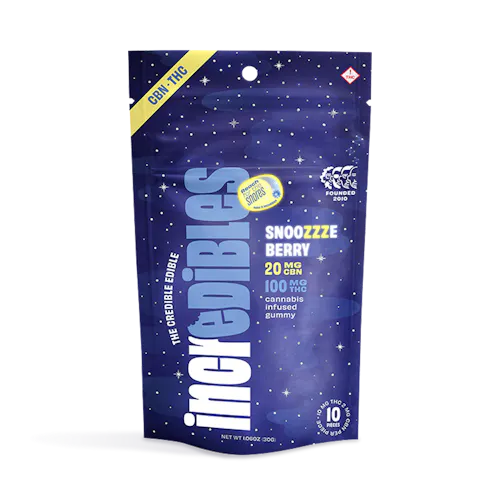 Snoozzzeberry CBN 5:1 Gummies | 500mg-active