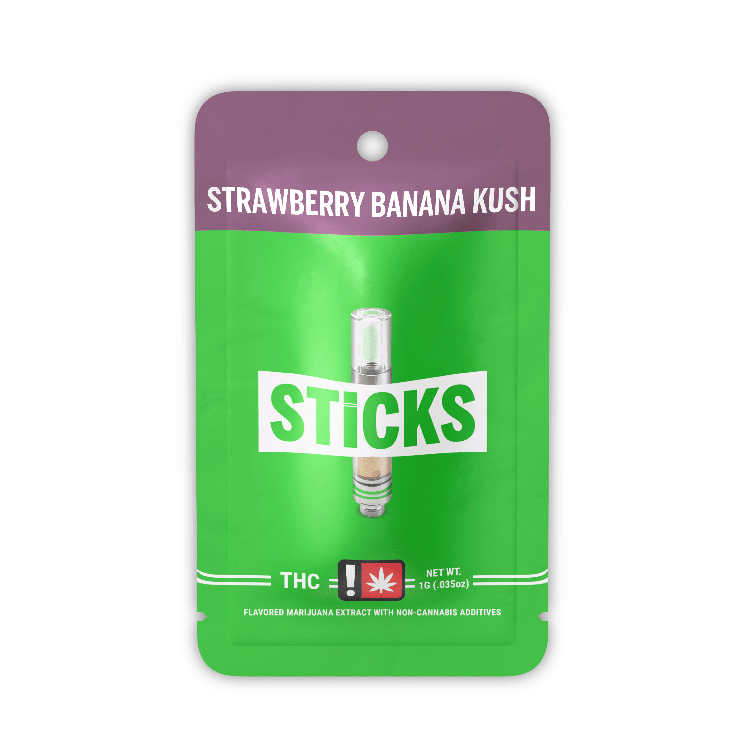 Strawberry Banana Kush Indica Cartridge [1G]