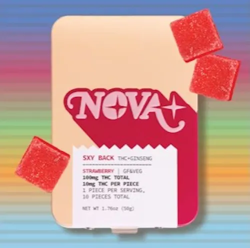SXY Back – Strawberry  | 10pk Vegan Gummies | 100mg-1
