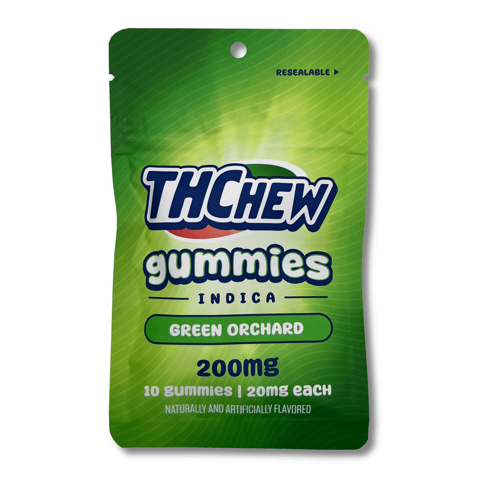 Product: THChew | Gummies - 200mg - Green Orchard