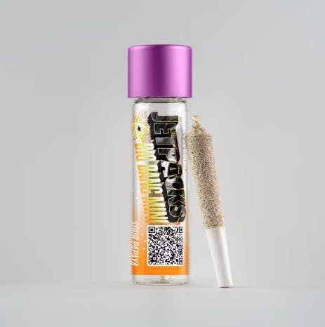 Jetpacks Big Bang Mini 0.5g Infused PreRoll - Sour Papaya