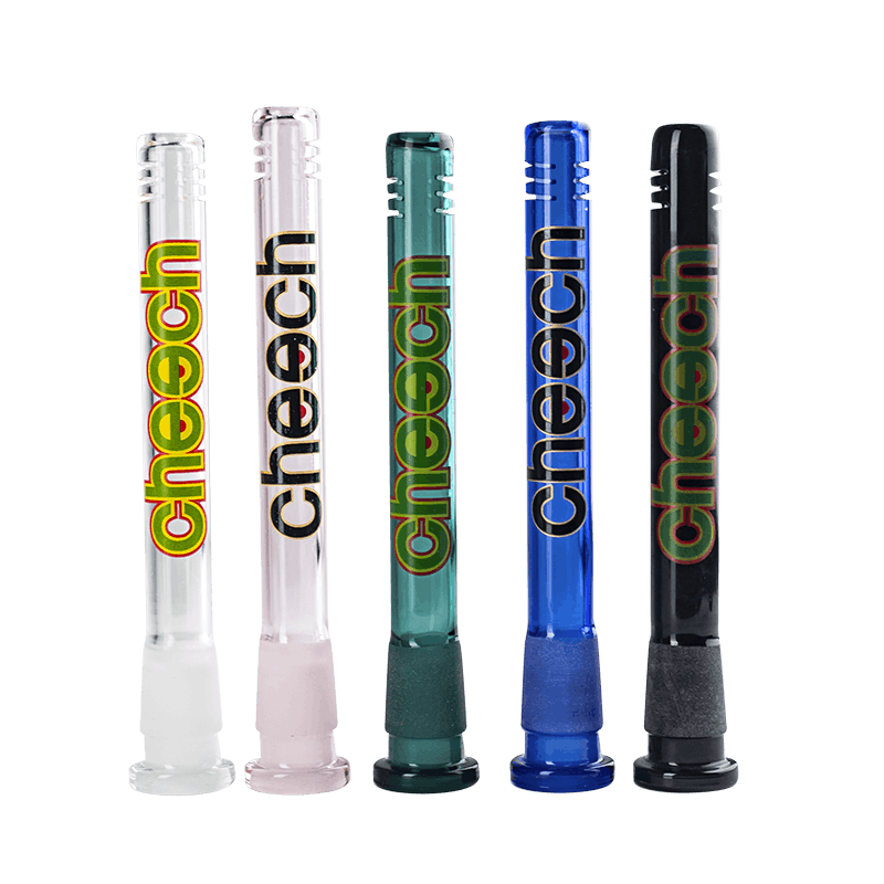 Cheech | Coloured Glass Downstems - Assorted Sizes & Styles