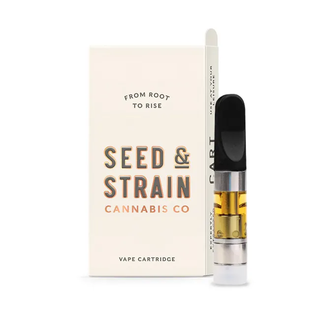 Seed & Strain Distillate Cartridge Jersey Punch 1g (hybrid, cartridges)