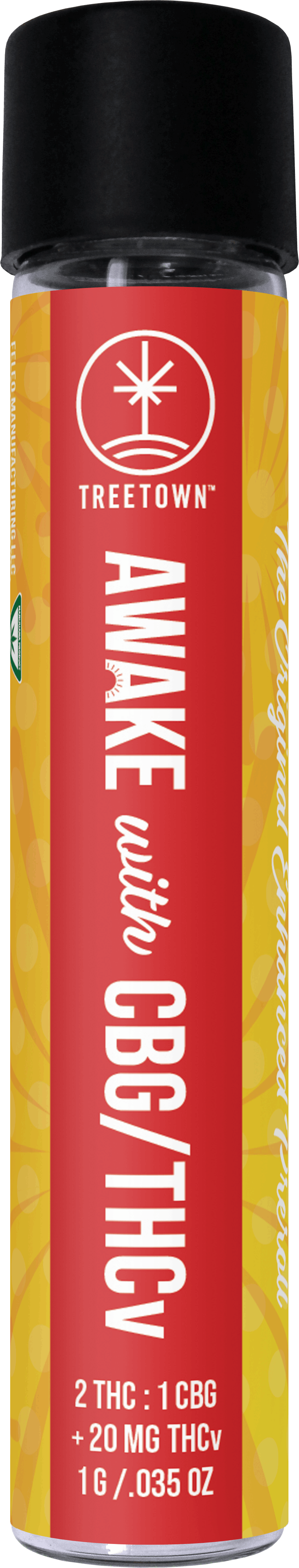 Product: 2:1 Awake | Pink Passion | THC x CBG x THCv Enhanced | TreeTown