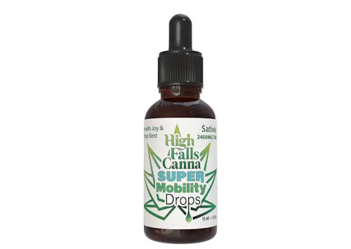 High Falls Canna | Super Mobility Drops | THC / CBD / CBG Tincture | 30 Servings / 15mL Bottle-1