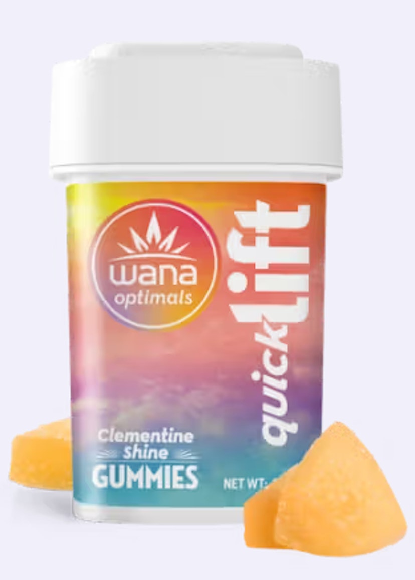 Wana Quick Lift Gummies 50mg THC 50mg THCV 50mg CBG Sativa