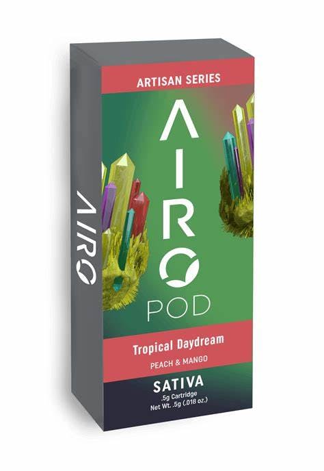 Airo Pod Airo Pod Tropical Daydream, Peach & Mango(sativa) cartridge ...