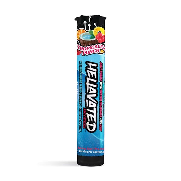 Tropicalez Punch Juicy Stickz - 0.75g Infused Pre Roll - Hellavated