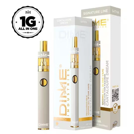 Merced Dispensary: Dime Industries Dime Industries - Cantaloupe Dream - 1g  - AIO Vapes
