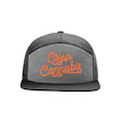 Script Hat Heather Grey Black