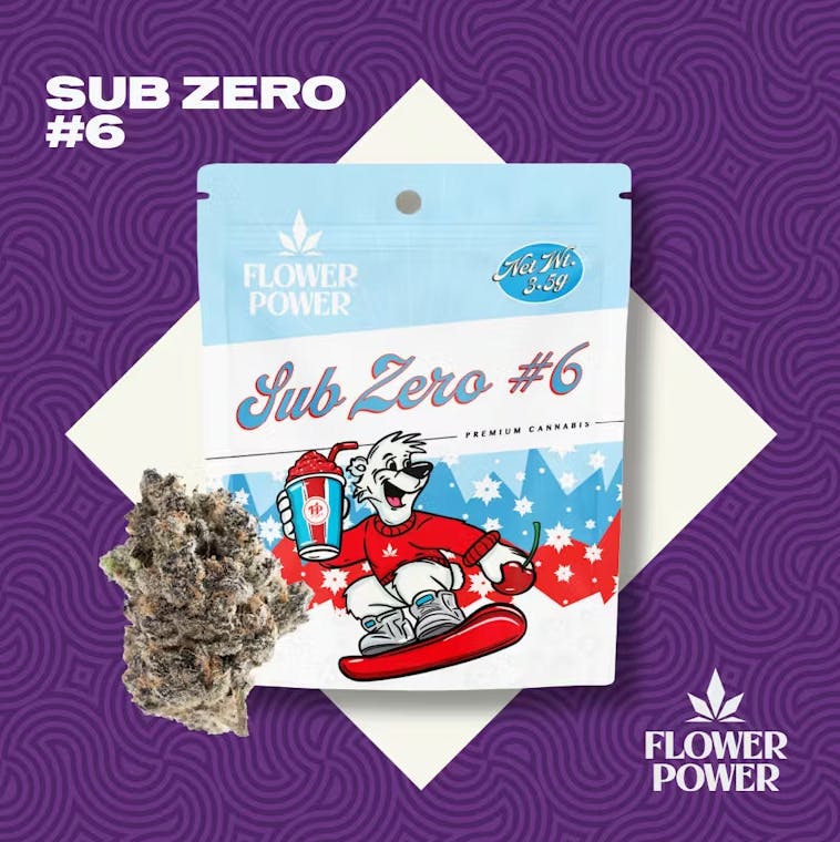 Flower Power - 3.5g Prepack - Sub Zero #6