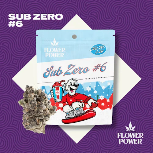 Flower Power - 3.5g Prepack - Sub Zero #6